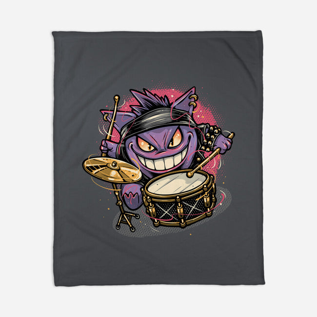 Shadow Rocker-None-Fleece-Blanket-glitchygorilla