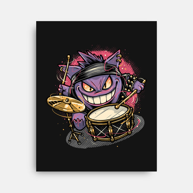 Shadow Rocker-None-Stretched-Canvas-glitchygorilla