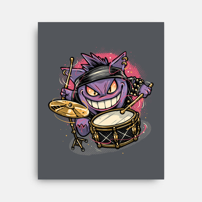 Shadow Rocker-None-Stretched-Canvas-glitchygorilla