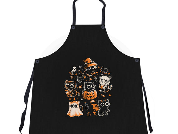 Spooky Kitten Family