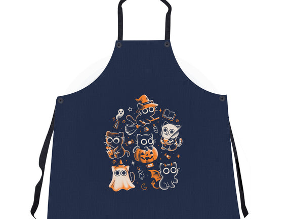 Spooky Kitten Family