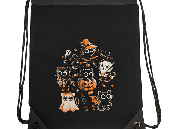 Spooky Kitten Family