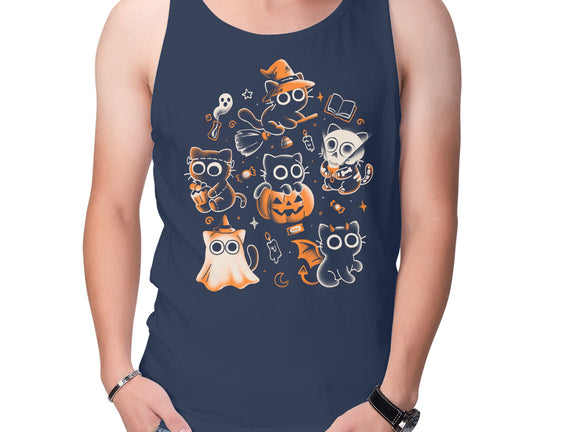 Spooky Kitten Family