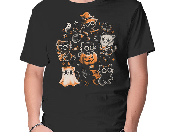 Spooky Kitten Family
