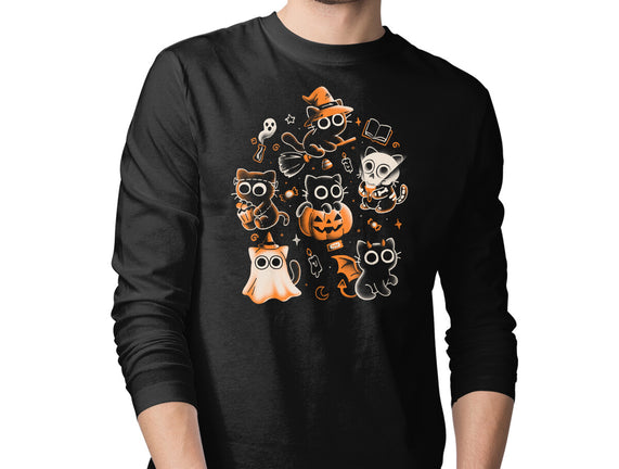 Spooky Kitten Family