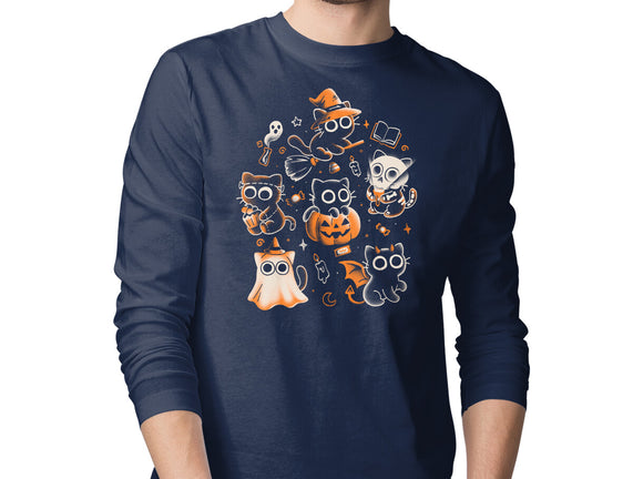 Spooky Kitten Family