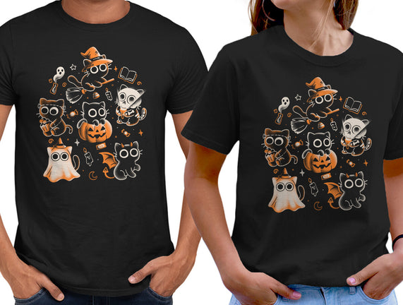 Spooky Kitten Family