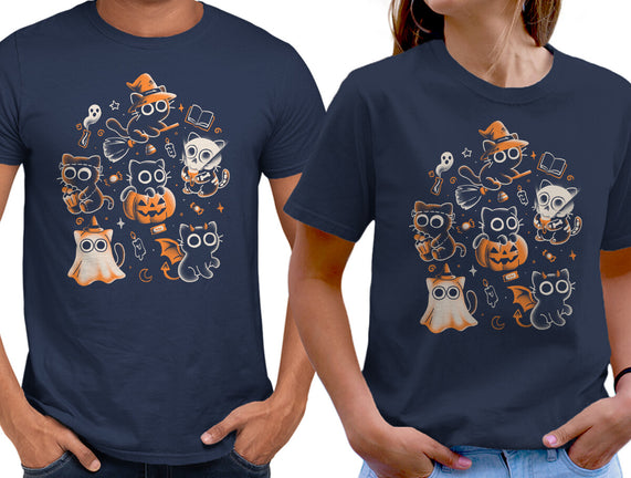 Spooky Kitten Family