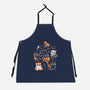 Spooky Kitten Family-Unisex-Kitchen-Apron-eduely