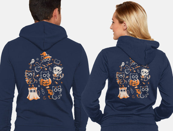 Spooky Kitten Family