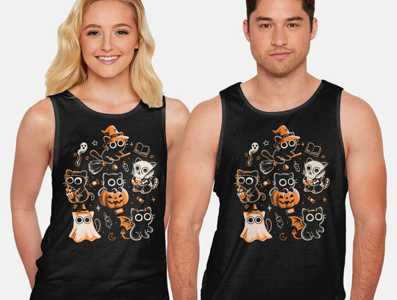 Spooky Kitten Family