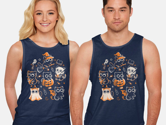 Spooky Kitten Family