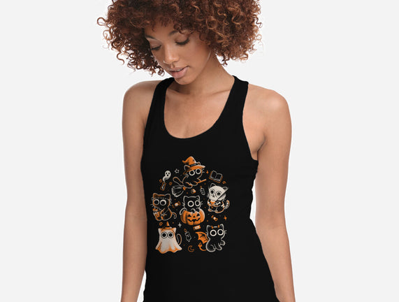 Spooky Kitten Family