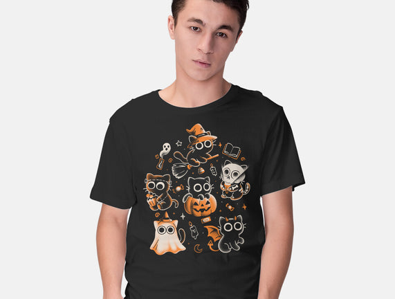 Spooky Kitten Family