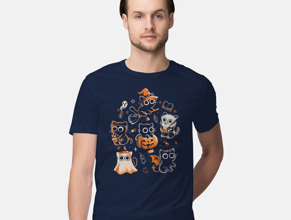 Spooky Kitten Family