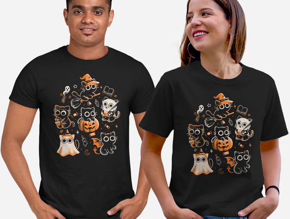 Spooky Kitten Family