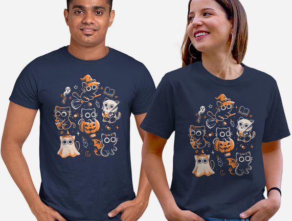 Spooky Kitten Family