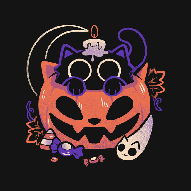 Trick Or Meow-Womens-Basic-Tee-eduely