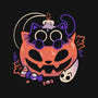 Trick Or Meow-Womens-Basic-Tee-eduely