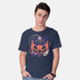 Trick Or Meow-Mens-Basic-Tee-eduely
