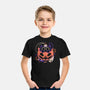 Trick Or Meow-Youth-Basic-Tee-eduely
