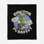 Doctor Purrfect-None-Fleece-Blanket-Estudio Horta