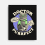 Doctor Purrfect-None-Stretched-Canvas-Estudio Horta
