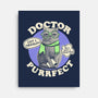 Doctor Purrfect-None-Stretched-Canvas-Estudio Horta