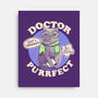 Doctor Purrfect-None-Stretched-Canvas-Estudio Horta
