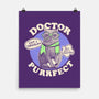 Doctor Purrfect-None-Matte-Poster-Estudio Horta
