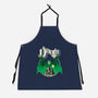 Ghost Doom-Unisex-Kitchen-Apron-Barbadifuoco