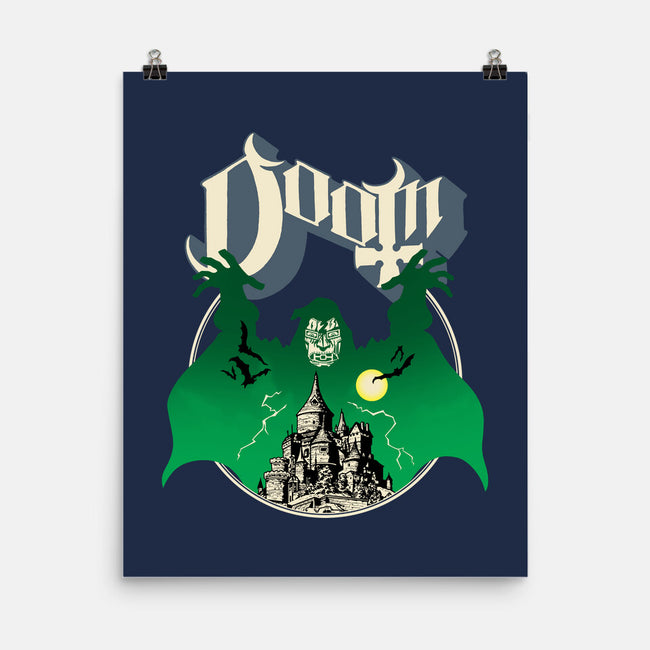 Ghost Doom-None-Matte-Poster-Barbadifuoco