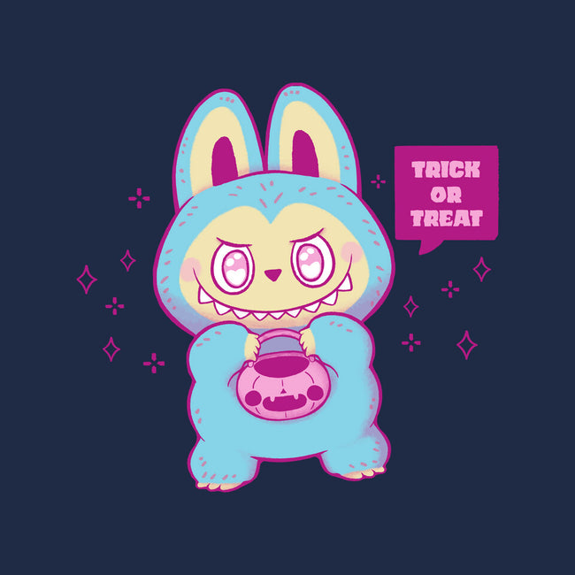 Halloween Labubu Trick Or Treat-Mens-Basic-Tee-xMorfina