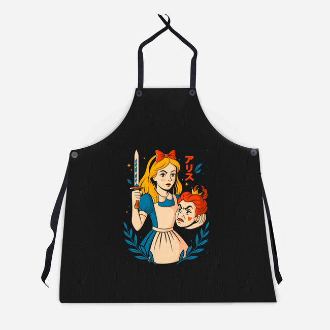 Off With Their Heads-Unisex-Kitchen-Apron-Eoli Studio