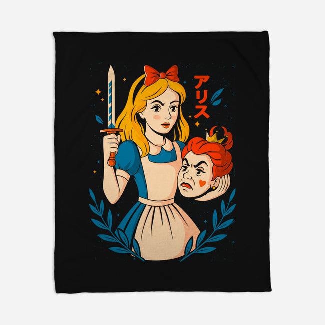 Off With Their Heads-None-Fleece-Blanket-Eoli Studio