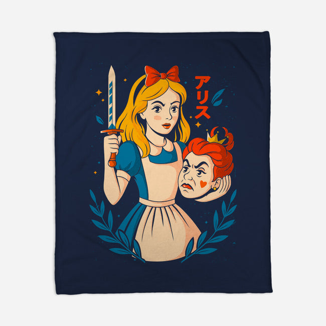 Off With Their Heads-None-Fleece-Blanket-Eoli Studio