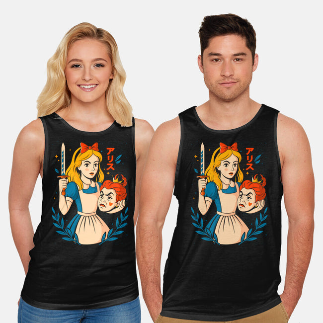 Off With Their Heads-Unisex-Basic-Tank-Eoli Studio