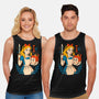Off With Their Heads-Unisex-Basic-Tank-Eoli Studio