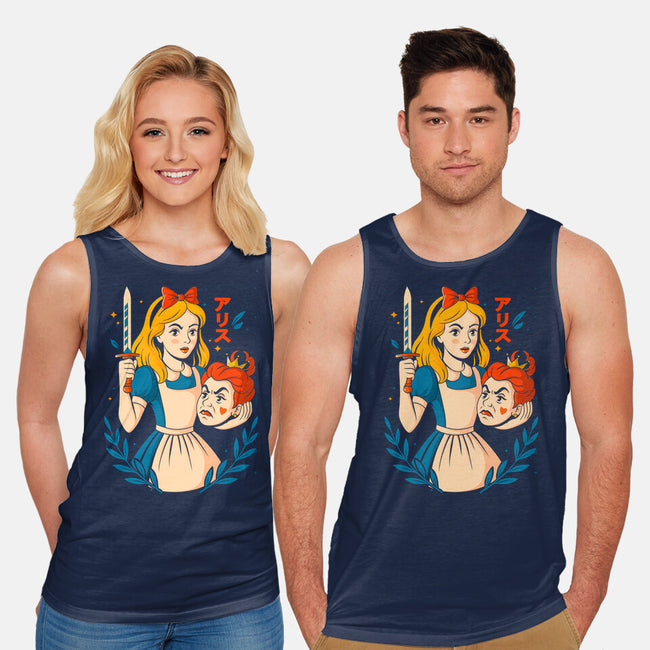Off With Their Heads-Unisex-Basic-Tank-Eoli Studio