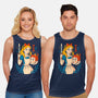 Off With Their Heads-Unisex-Basic-Tank-Eoli Studio
