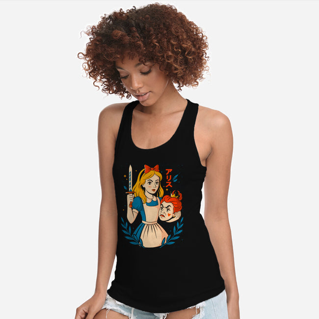 Off With Their Heads-Womens-Racerback-Tank-Eoli Studio