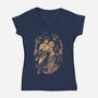 A Story For The Wanderers-Womens-V-Neck-Tee-ilustrata