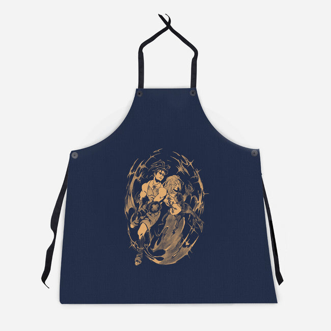 A Story For The Wanderers-Unisex-Kitchen-Apron-ilustrata