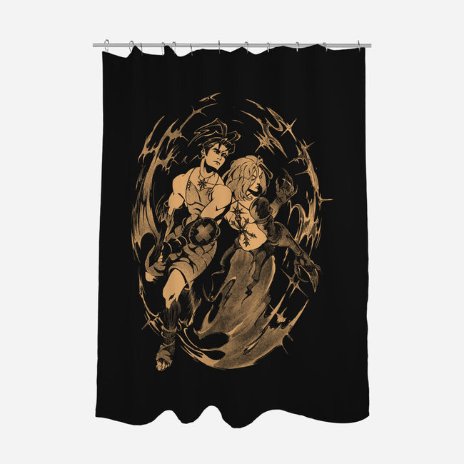 A Story For The Wanderers-None-Polyester-Shower Curtain-ilustrata