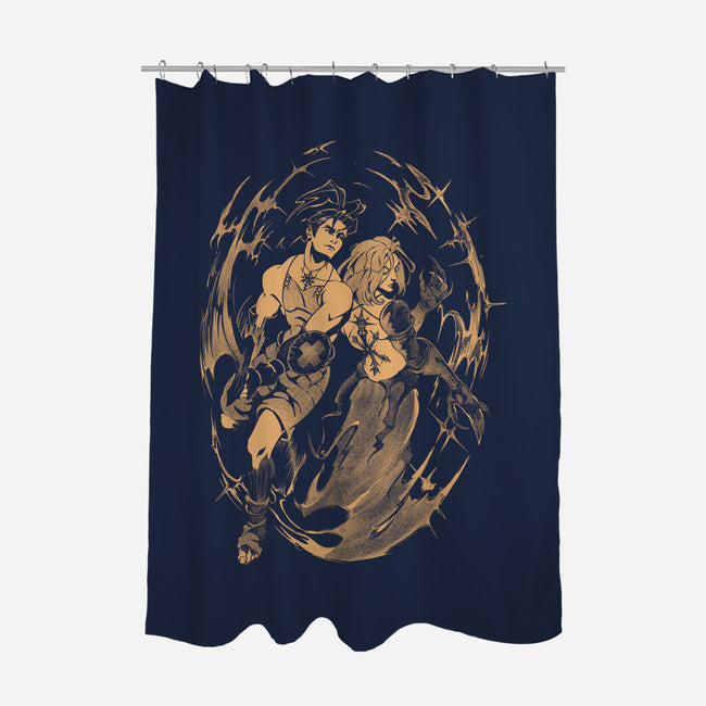 A Story For The Wanderers-None-Polyester-Shower Curtain-ilustrata