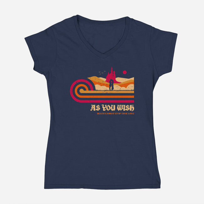 Inconceivable Book-Womens-V-Neck-Tee-retrodivision