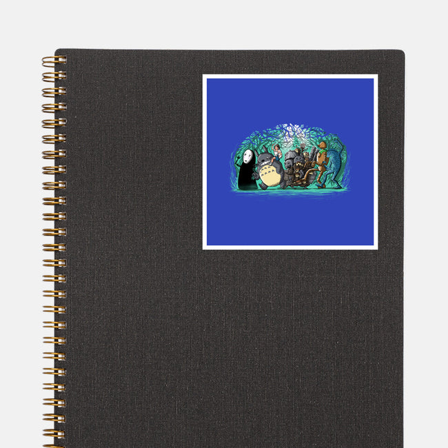 Where The Spirits Are-None-Glossy-Sticker-zascanauta