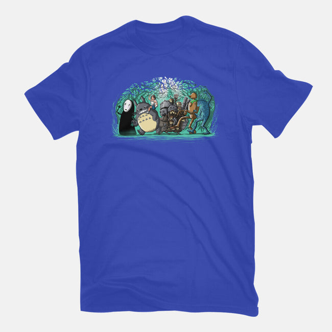 Where The Spirits Are-Unisex-Basic-Tee-zascanauta