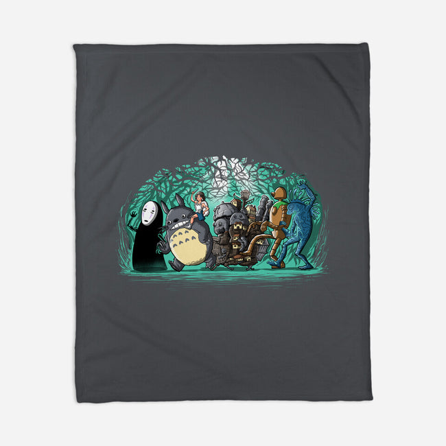 Where The Spirits Are-None-Fleece-Blanket-zascanauta