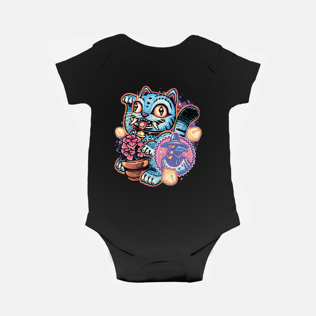 Blue Tiger Of Prosperity-Baby-Basic-Onesie-glitchygorilla